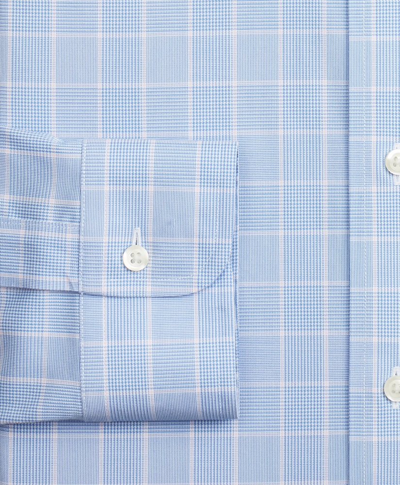 Stretch Regent Regular-Fit Dress Shirt, Non-Iron Micro-Check, image 3