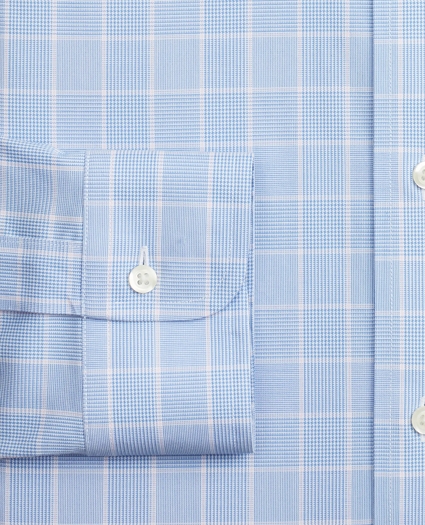 Stretch Regent Regular-Fit Dress Shirt, Non-Iron Micro-Check, image 3