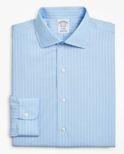 Regent Regular-Fit Dress Shirt, Non-Iron Double-Stripe, image 4