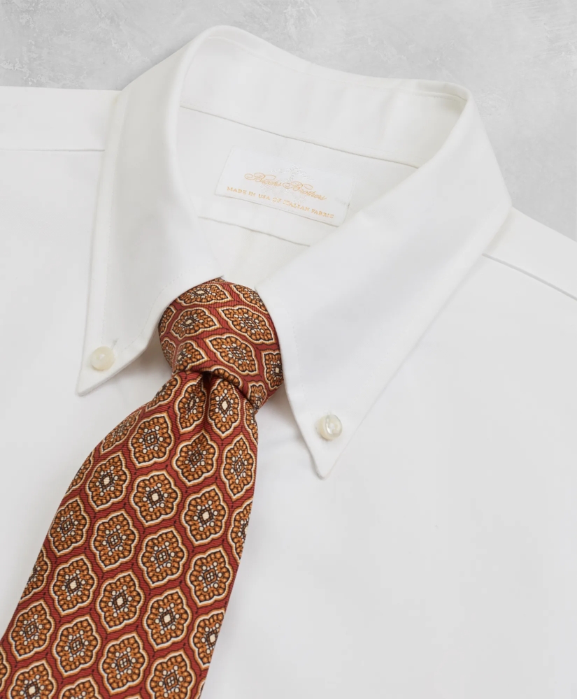 Golden Fleece® Regent Regular-Fit Dress Shirt, Button-Down Collar White Dobby, image 3