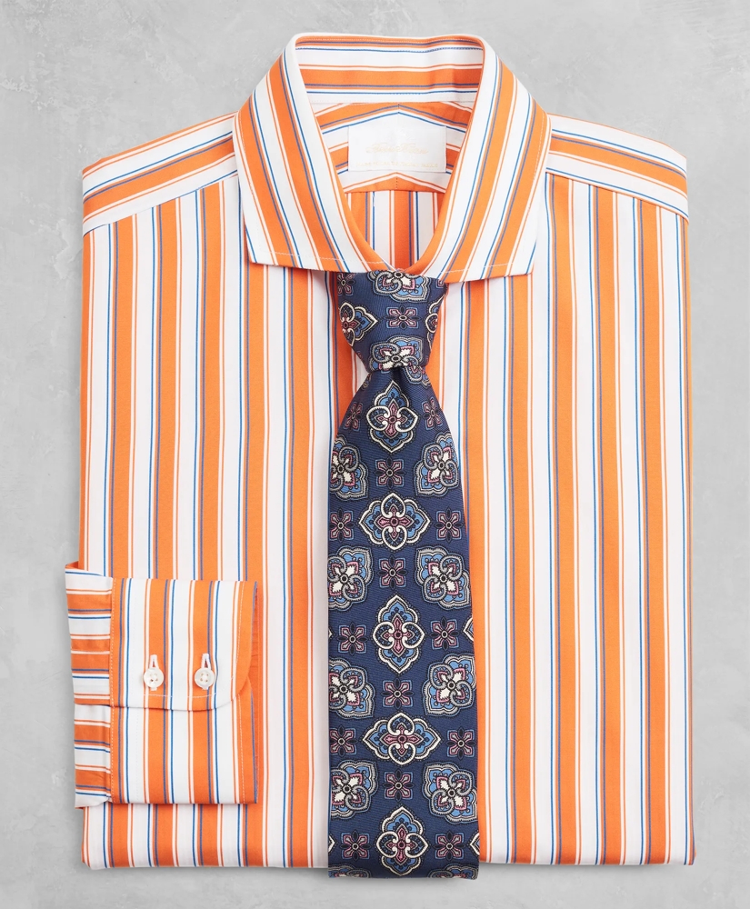 Golden Fleece® Regent Regular-Fit Dress Shirt, English Collar Multi-Stripe Poplin, image 2