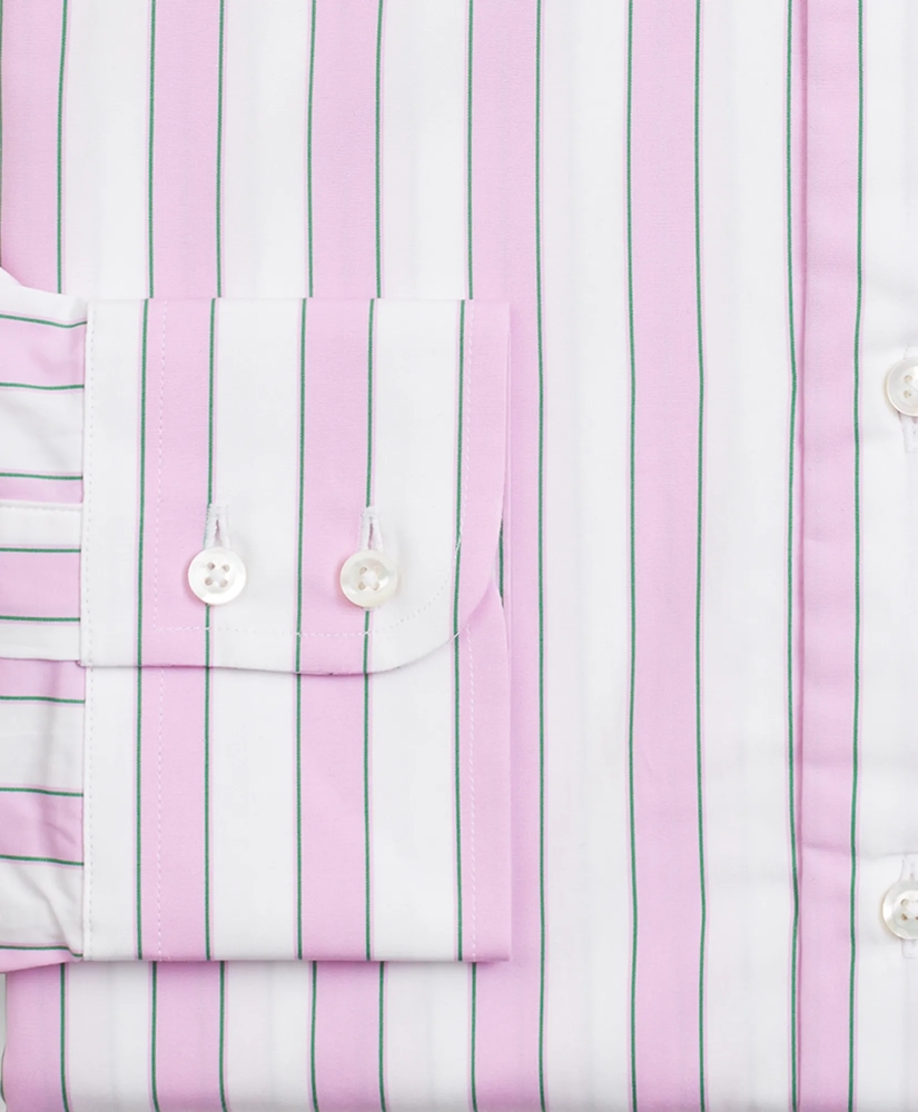 Golden Fleece® Milano Slim-Fit Dress Shirt, English Collar Multi-Stripe Poplin, image 3