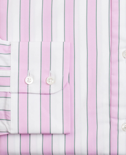 Golden Fleece® Milano Slim-Fit Dress Shirt, English Collar Multi-Stripe Poplin, image 3