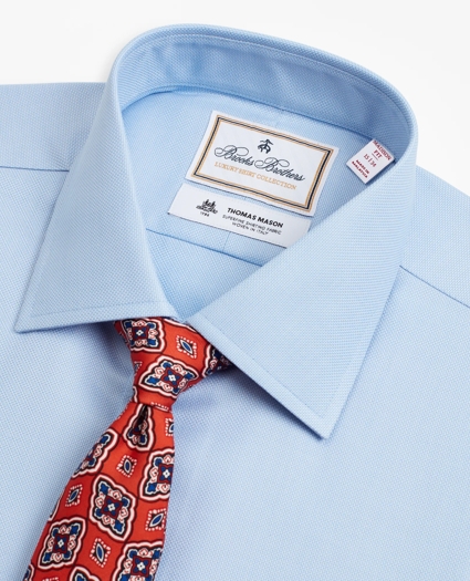 Luxury Collection Madison Relaxed-Fit Dress Shirt, Franklin Spread Collar Dobby, image 2
