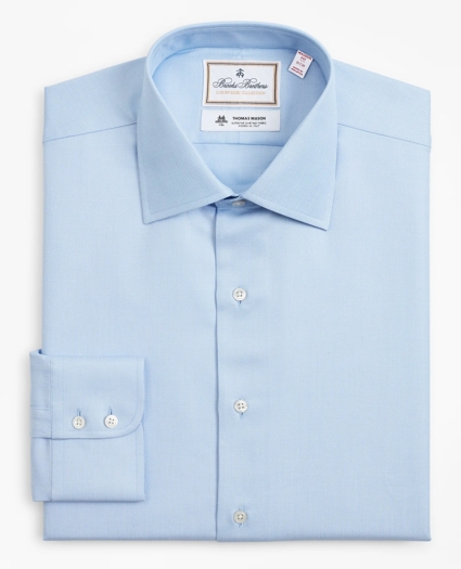 Luxury Collection Madison Relaxed-Fit Dress Shirt, Franklin Spread Collar Dobby, image 4