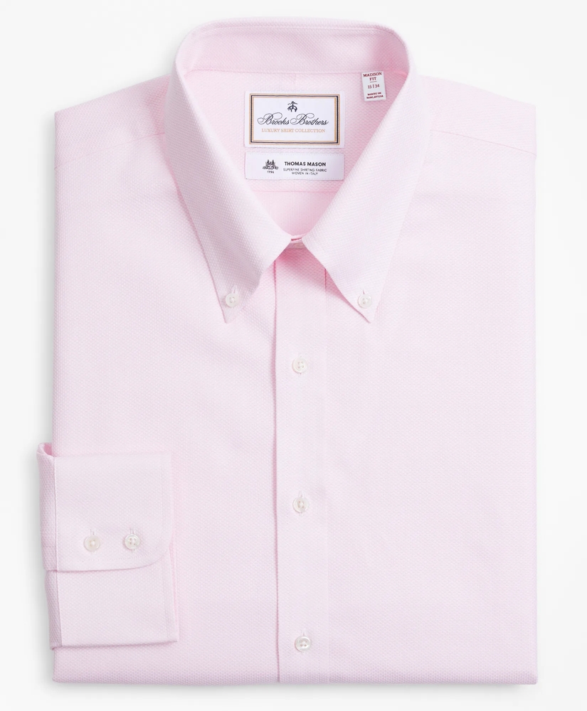 Luxury Collection Madison Relaxed-Fit Dress Shirt, Button-Down Collar Dobby Links, image 4