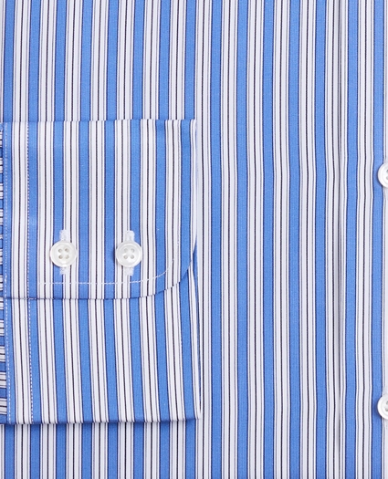 Luxury Collection Madison Relaxed-Fit Dress Shirt, Franklin Spread Collar Outline Stripe, image 3
