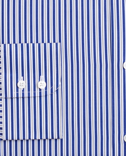 Luxury Collection Madison Relaxed-Fit Dress Shirt, Franklin Spread Collar Pinstripe, image 3