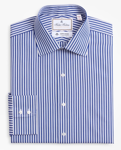 Luxury Collection Madison Relaxed-Fit Dress Shirt, Franklin Spread Collar Pinstripe, image 4