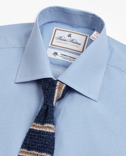 Luxury Collection Madison Relaxed-Fit Dress Shirt, Franklin Spread Collar Dot, image 2