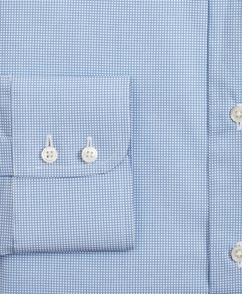 Luxury Collection Madison Relaxed-Fit Dress Shirt, Franklin Spread Collar Dot, image 3