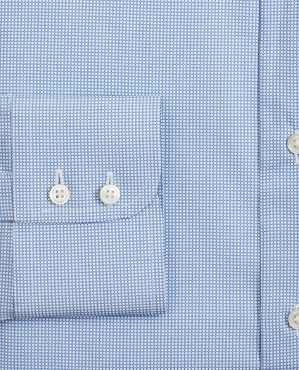 Luxury Collection Madison Relaxed-Fit Dress Shirt, Franklin Spread Collar Dot, image 3