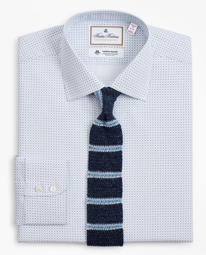 Luxury Collection Madison Relaxed-Fit Dress Shirt, Franklin Spread Collar Geo Print, image 1