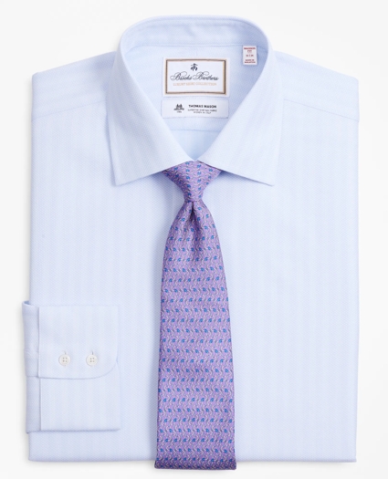 Luxury Collection Madison Relaxed-Fit Dress Shirt, Franklin Spread Collar Stripe, image 1