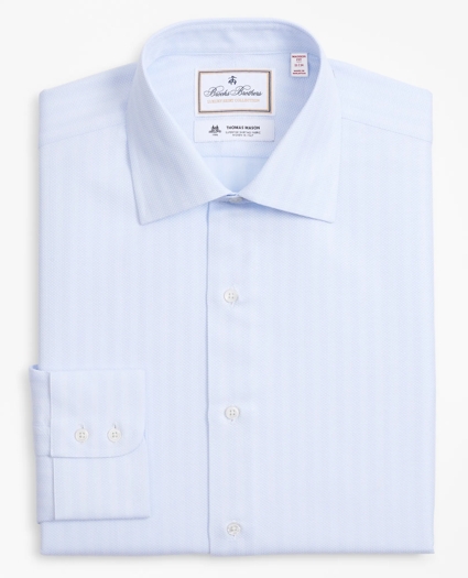 Luxury Collection Madison Relaxed-Fit Dress Shirt, Franklin Spread Collar Stripe, image 4