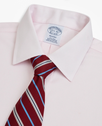 Regent Regular-Fit Dress Shirt, Non-Iron Micro-Check, image 2