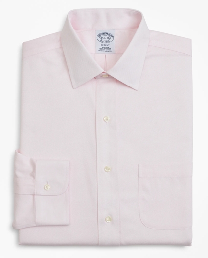 Regent Regular-Fit Dress Shirt, Non-Iron Micro-Check, image 4