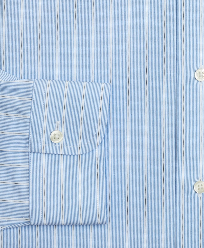 Stretch Regent Regular-Fit Dress Shirt, Non-Iron Pinstripe, image 3