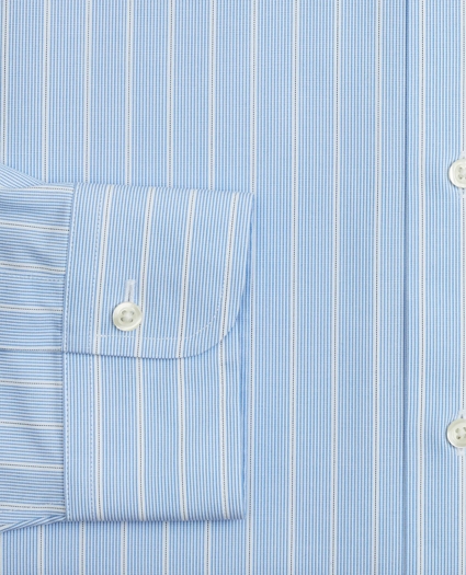 Stretch Regent Regular-Fit Dress Shirt, Non-Iron Pinstripe, image 3