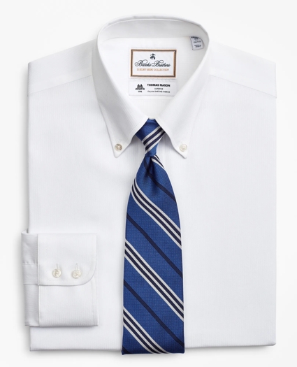 Luxury Collection Regent Regular-Fit Dress Shirt, Button-Down Collar Self-Stripe, image 1