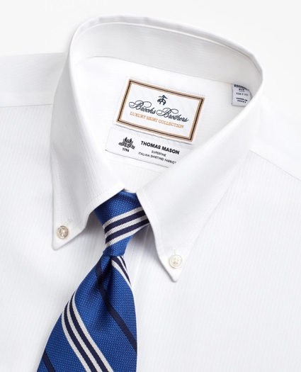 Luxury Collection Regent Regular-Fit Dress Shirt, Button-Down Collar Self-Stripe, image 2