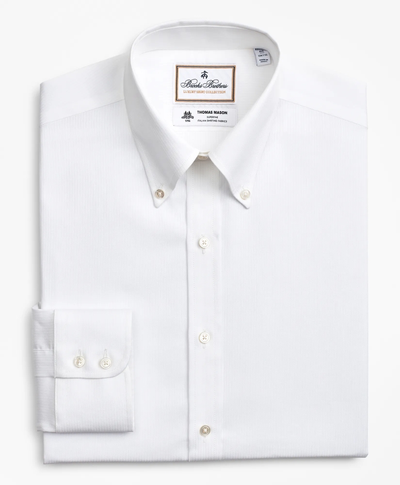 Luxury Collection Regent Regular-Fit Dress Shirt, Button-Down Collar Self-Stripe, image 4
