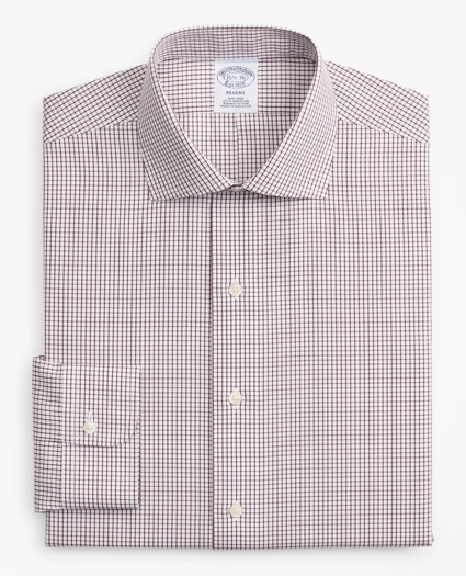 Regent Regular-Fit Dress Shirt, Non-Iron Windowpane, image 4