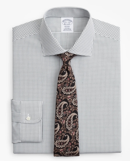 Regent Regular-Fit Dress Shirt, Non-Iron Windowpane, image 1