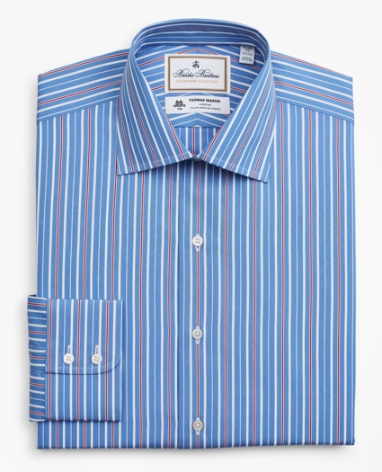 Luxury Collection Regent Regular-Fit Dress Shirt, Franklin Spread Collar Multi-Stripe, image 4