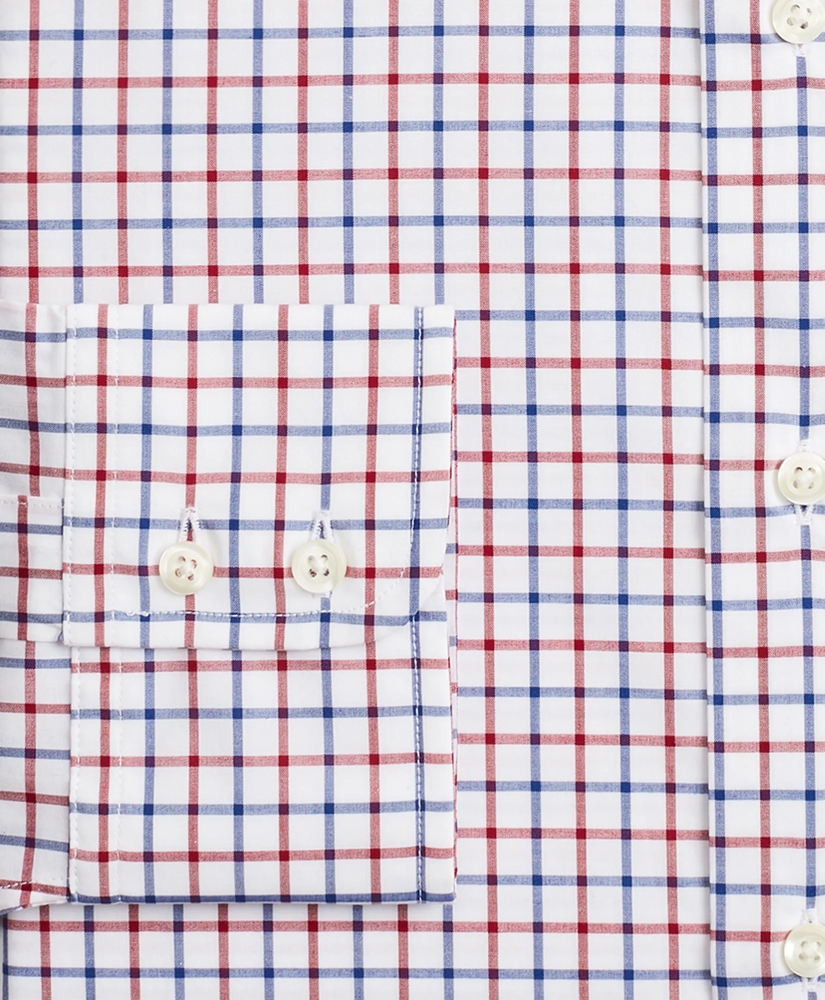 Luxury Collection Regent Regular-Fit Dress Shirt, Franklin Spread Collar Bold Windowpane, image 3