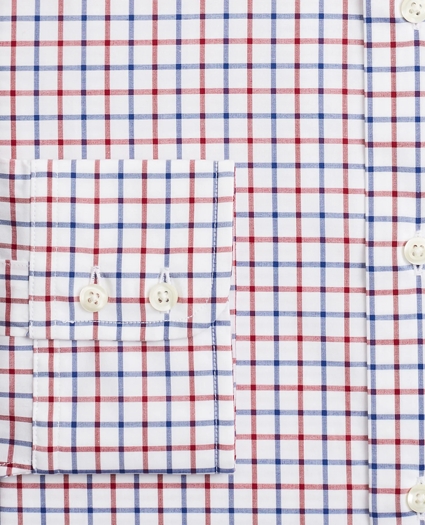 Luxury Collection Regent Regular-Fit Dress Shirt, Franklin Spread Collar Bold Windowpane, image 3