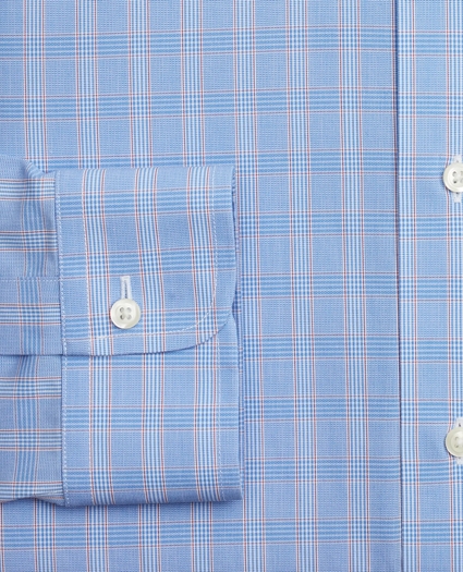 Traditional Extra-Relaxed-Fit Dress Shirt, Non-Iron Glen Plaid, image 3