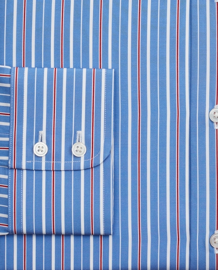 Luxury Collection Milano Slim-Fit Dress Shirt, Franklin Spread Collar Multi-Stripe, image 3