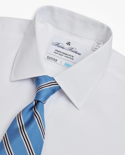 Soho Extra-Slim Fit Dress Shirt, Performance Non-Iron with COOLMAX®, Ainsley Collar Twill, image 3
