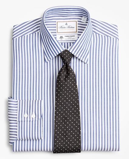 Luxury Collection Regent Regular-Fit Dress Shirt, Franklin Spread Collar Bengal Stripe, image 1