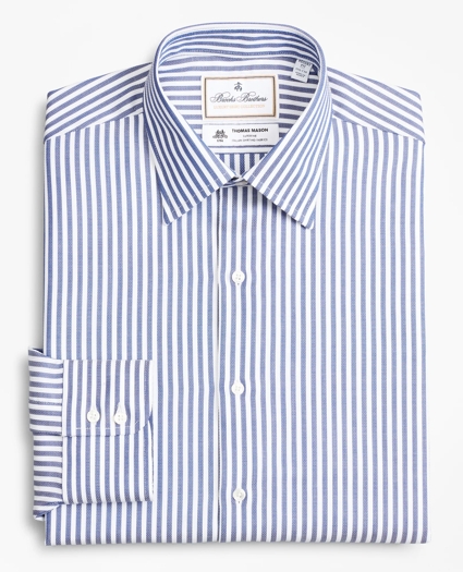 Luxury Collection Regent Regular-Fit Dress Shirt, Franklin Spread Collar Bengal Stripe, image 4