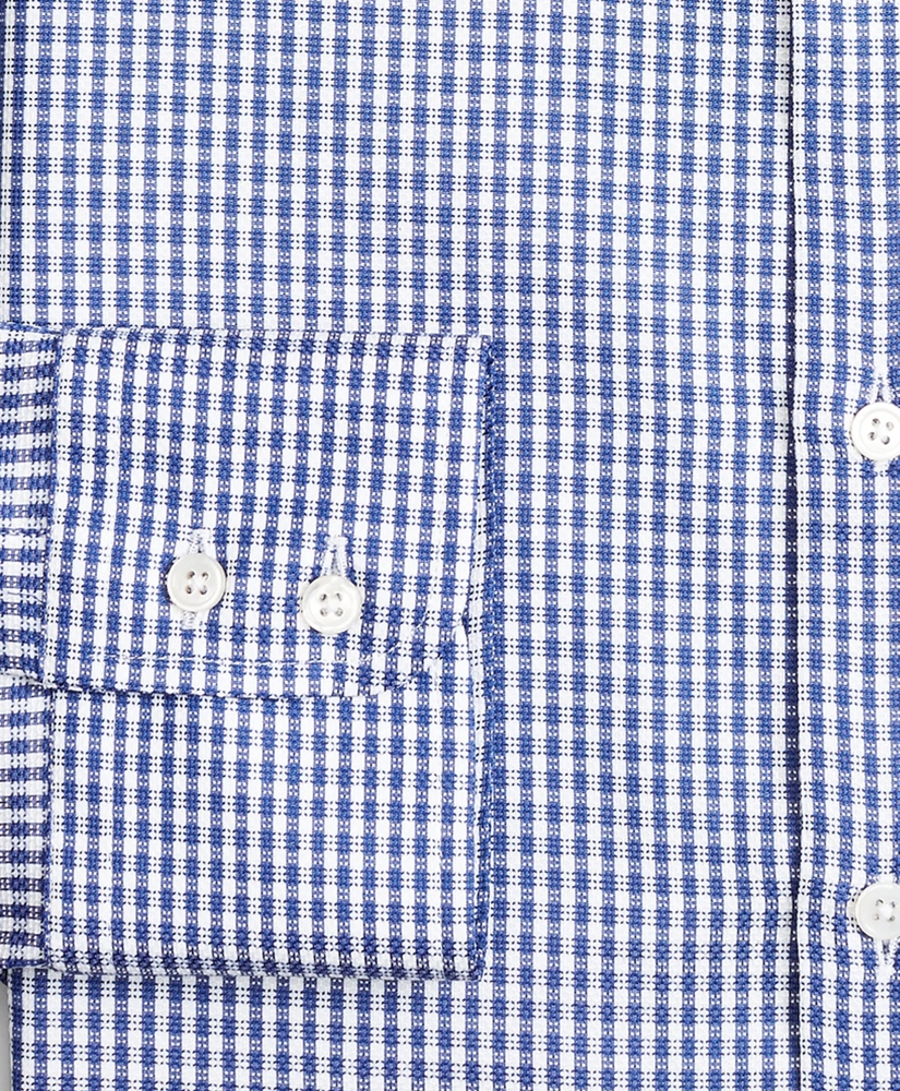 Luxury Collection Regent Regular-Fit Dress Shirt, Franklin Spread Collar Gingham, image 3