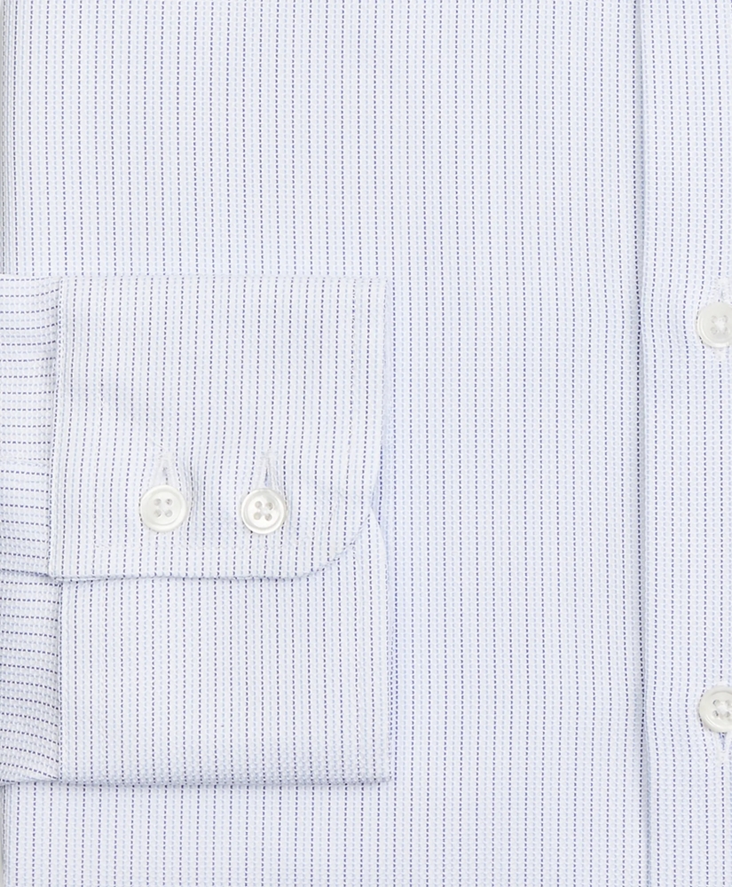 Luxury Collection Regent Regular-Fit Dress Shirt, Franklin Spread Collar Textured Stripe, image 3