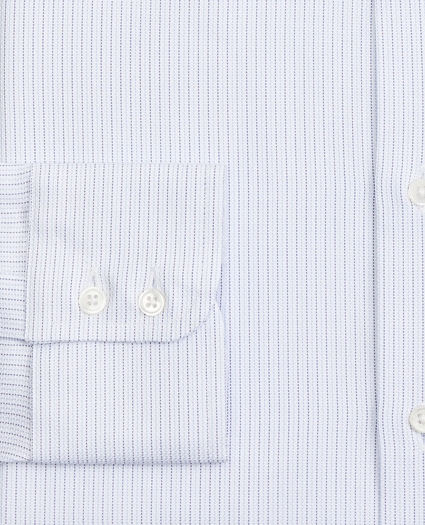 Luxury Collection Regent Regular-Fit Dress Shirt, Franklin Spread Collar Textured Stripe, image 3