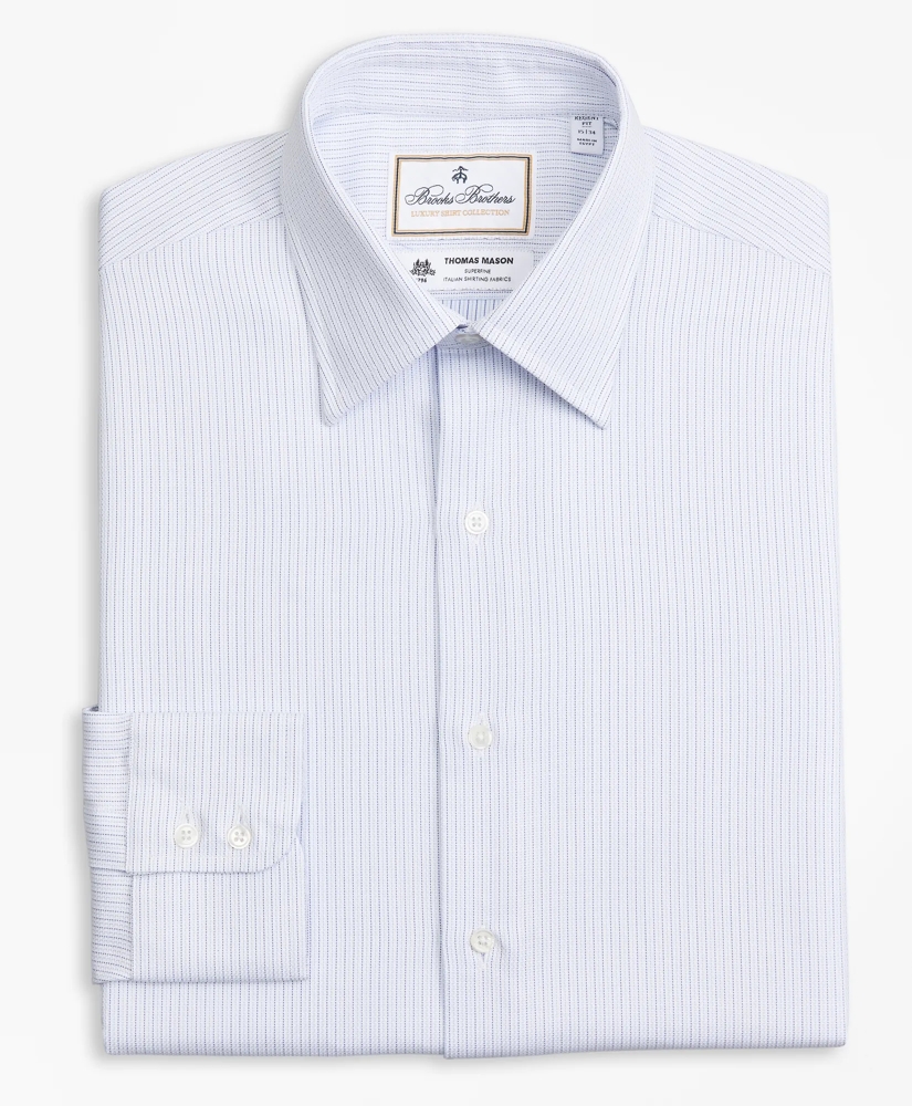 Luxury Collection Regent Regular-Fit Dress Shirt, Franklin Spread Collar Textured Stripe, image 4