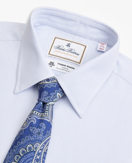 Luxury Collection Madison Relaxed-Fit Dress Shirt, Franklin Spread Collar Broken Stripe, image 2