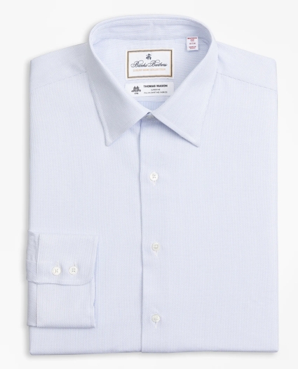 Luxury Collection Madison Relaxed-Fit Dress Shirt, Franklin Spread Collar Broken Stripe, image 4