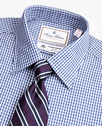 Luxury Collection Madison Relaxed-Fit Dress Shirt, Franklin Spread Collar Gingham, image 2