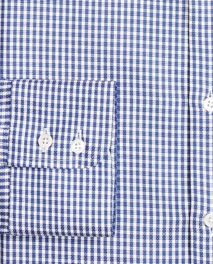 Luxury Collection Madison Relaxed-Fit Dress Shirt, Franklin Spread Collar Gingham, image 3