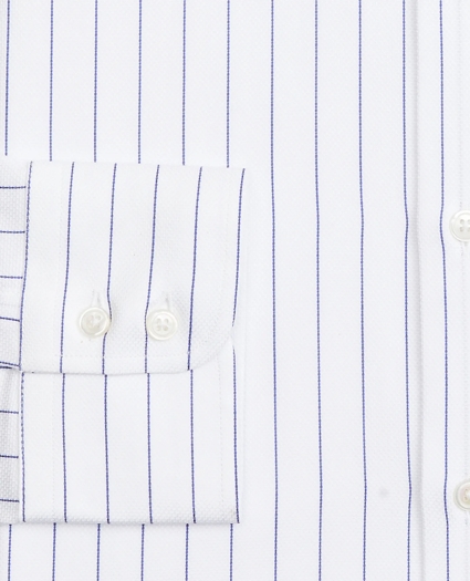 Luxury Collection Madison Relaxed-Fit Dress Shirt, Franklin Spread Collar Pinstripe, image 3