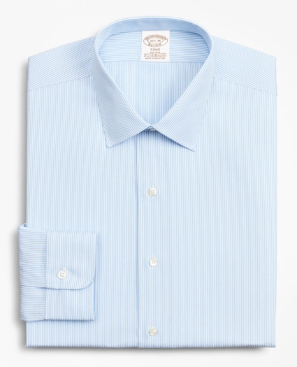 Stretch Soho Extra-Slim Fit Dress Shirt, Non-Iron Stripe, image 4