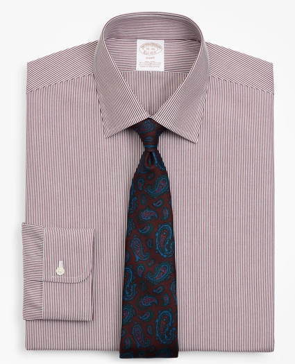 Stretch Soho Extra-Slim Fit Dress Shirt, Non-Iron Stripe, image 1