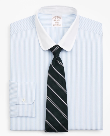 Stretch Soho Extra-Slim Fit Dress Shirt, Stripe, image 1