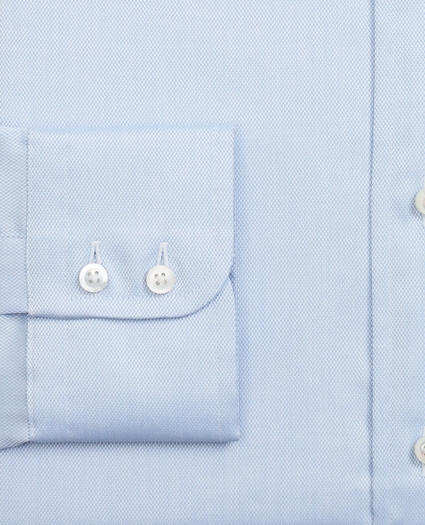 Golden Fleece® Regent Regular-Fit Dress Shirt, Button-Down Collar Blue Dobby, image 3