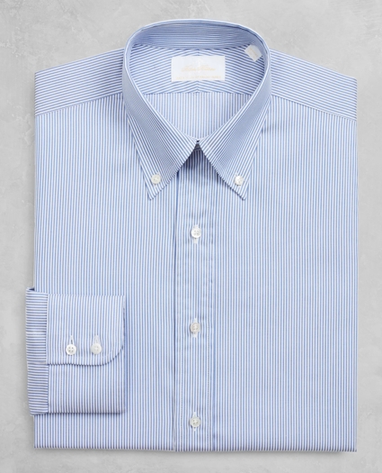 Golden Fleece® Regent Regular-Fit Dress Shirt, Button-Down Collar Stripe Dobby, image 5
